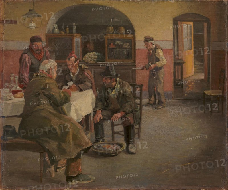 The guest house in Sora, 1883. Creator: Theodor Esbern Philipsen.
