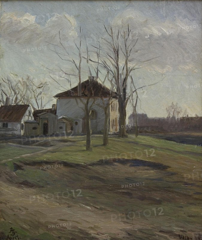 A Farm in Valby, near Copenhagen, 1894. Creator: Albert Gottschalk.