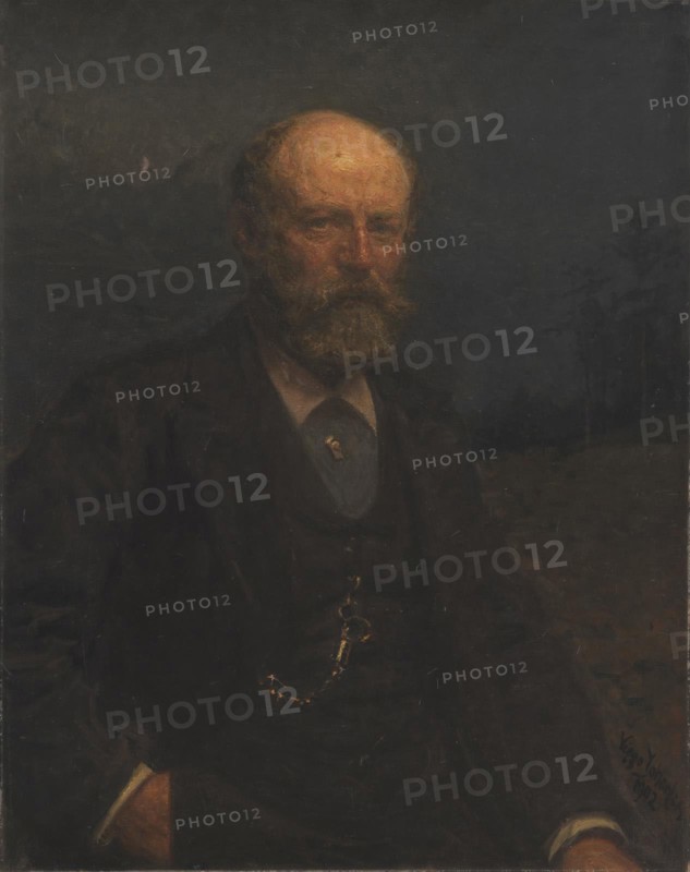 Self-Portrait, 1902. Creator: Viggo Johansen.