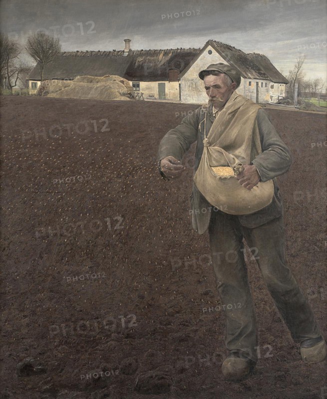 The Sower, 1910. Creator: Laurits Andersen Ring.