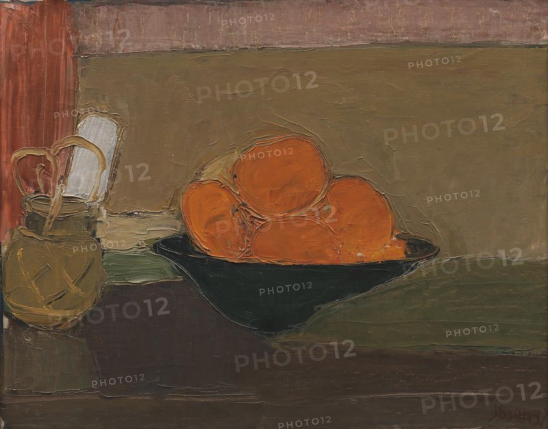 Still Life with Oranges, 1937. Creator: Immanuel  Ibsen.