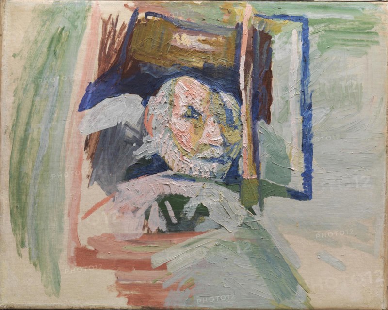 Self-Portrait, 1941. Creator: Niels Larsen Stevns.