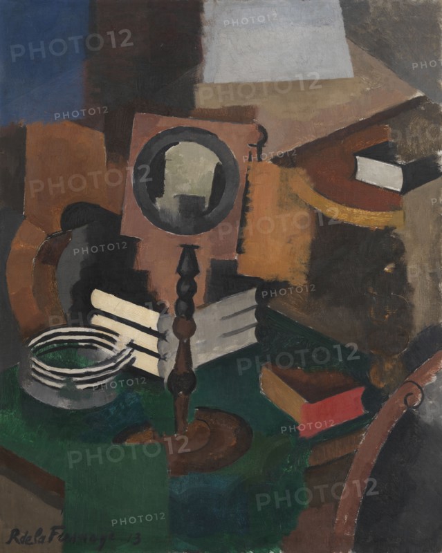 Still Life, 1913. Creator: Roger de la Fresnaye.
