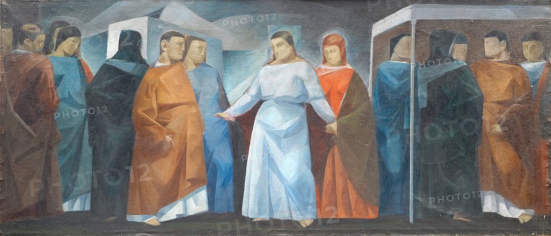 The Heavenly Wedding. Emmanuel Sweborg: Amore Conjugiali, 1919-1920. Creator: Ivar Rosenberg.