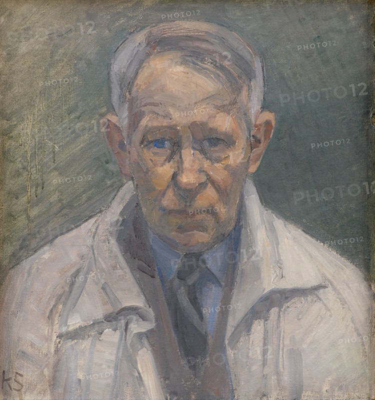 Self-portrait, 1936. Creator: Karl Schou.