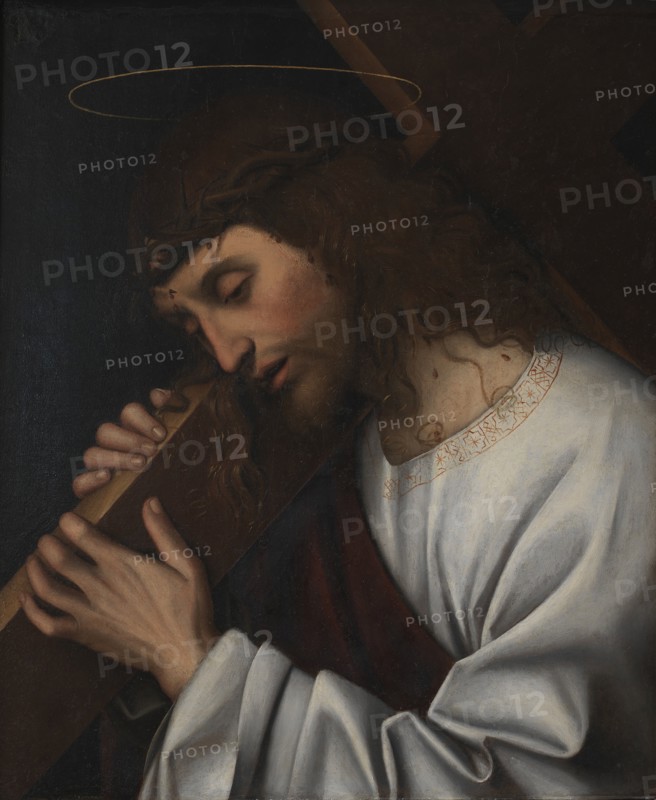 Christ Carrying the Cross, 1498-1501. Creator: Gian Francesco de Maineri.