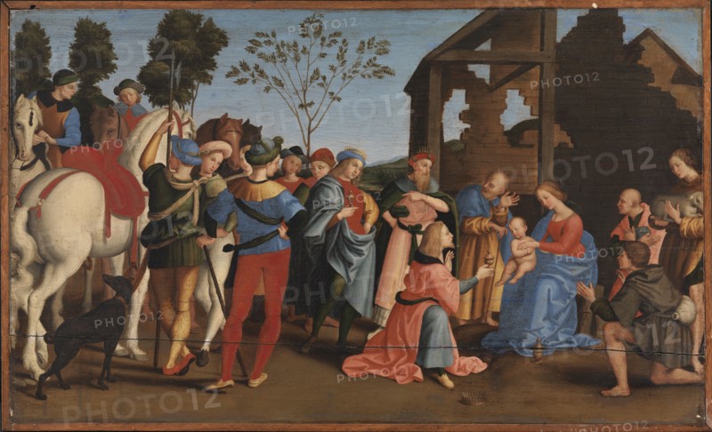 The Adoration of the Kings, 1500-1599. Creator: Raphael.