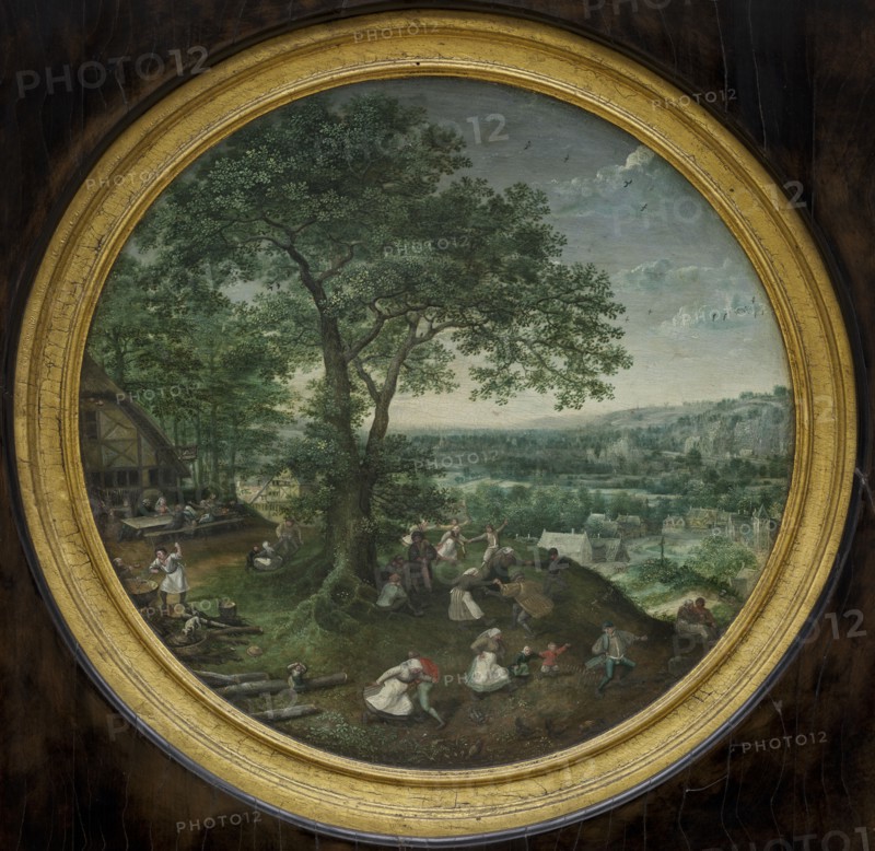 Peasants Making Merry (Kermis), 1574. Creators: Lucas van Valckenborch, Pieter Bruegel the Elder.