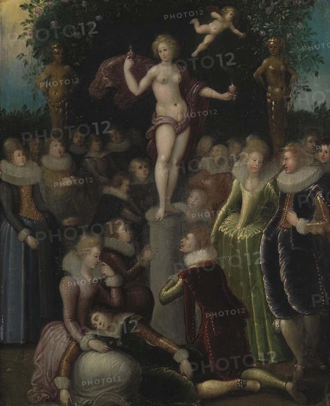 Homage to Venus, 1585-1621. Creators: Louis de Caullery, Pieter Isaacsz.