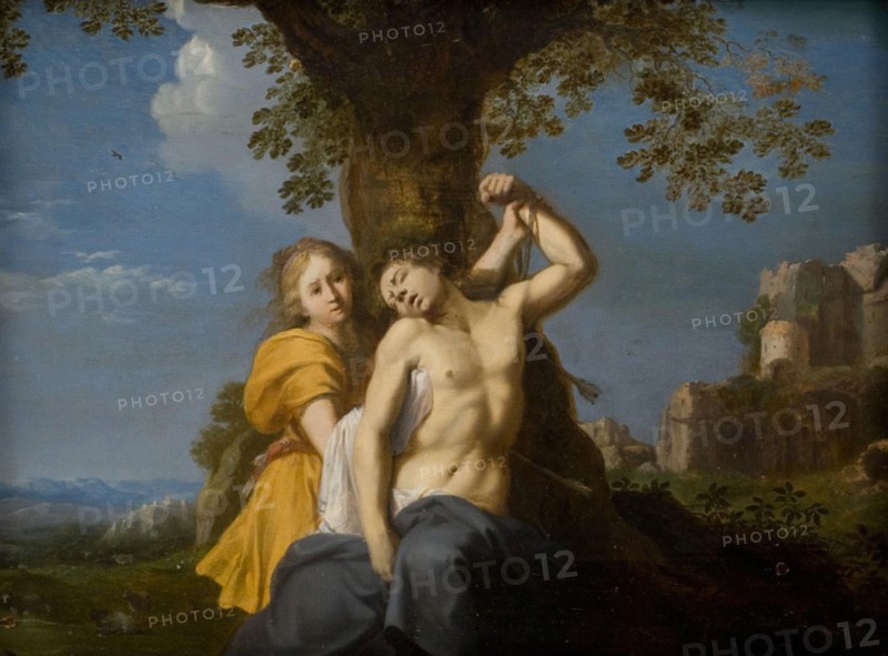 St Sebastian, 1609-1667. Creator: Cornelis van Poelenburch.
