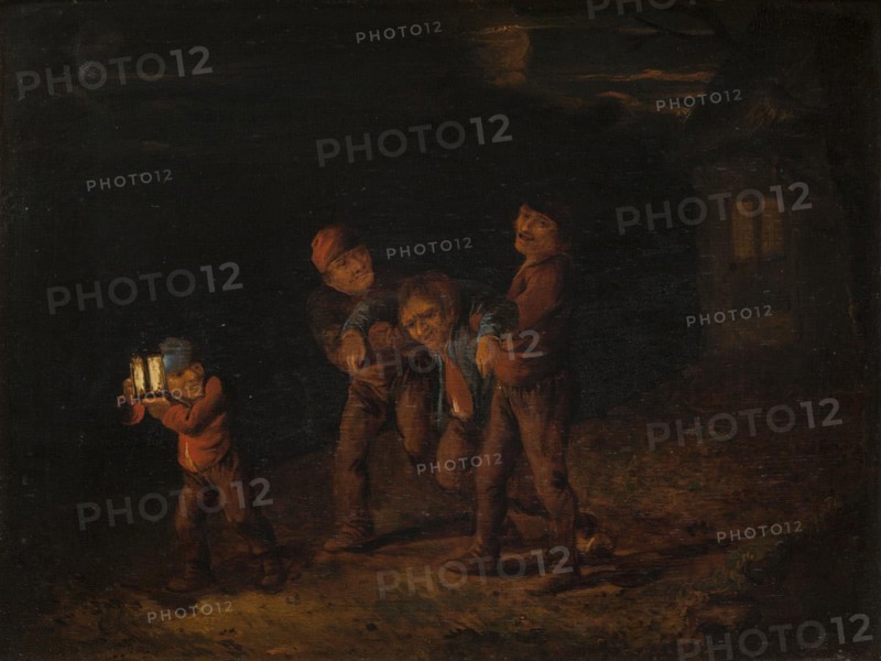 Seeing the Drunkard Home, 1621-1638. Creator: Unknown.