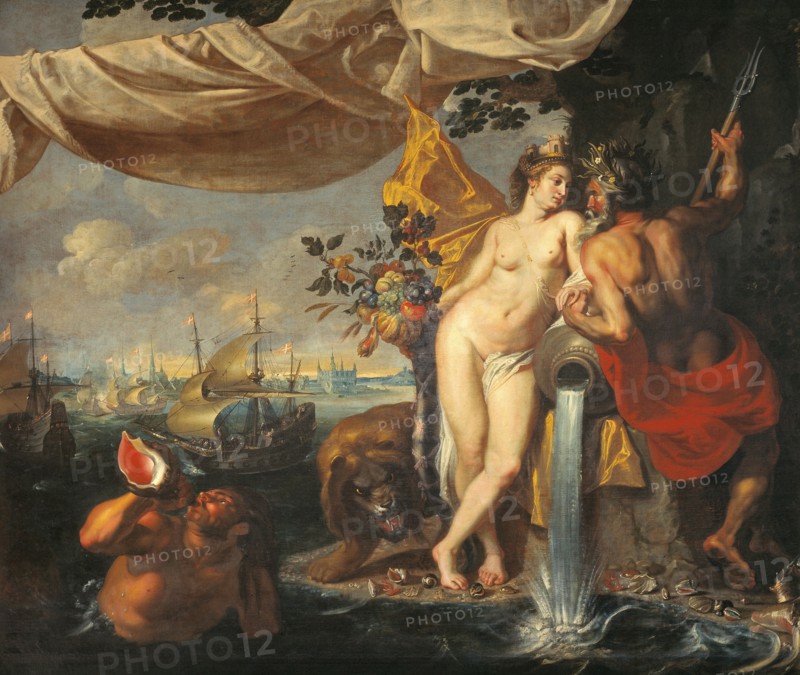 Allegory of the Sound, 1622. Creator: Isaac Isaacsz.