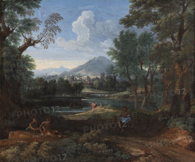 Arcadian Landscape, 1628-1675. Creator: Gaspard Dughet.