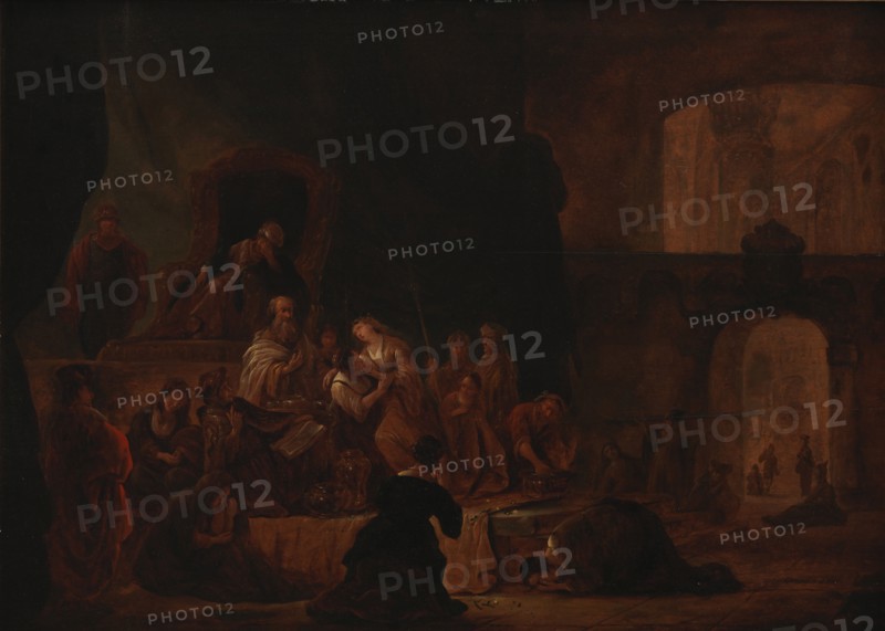 Jephta's Daughter Being Led to the Altar, 1640-1674. Creator: Gerrit de Wet.