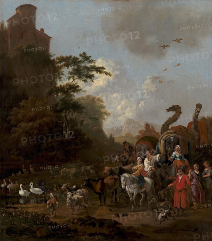 Noah Leaving the Ark, 1649-1685. Creator: Adam Colonia.