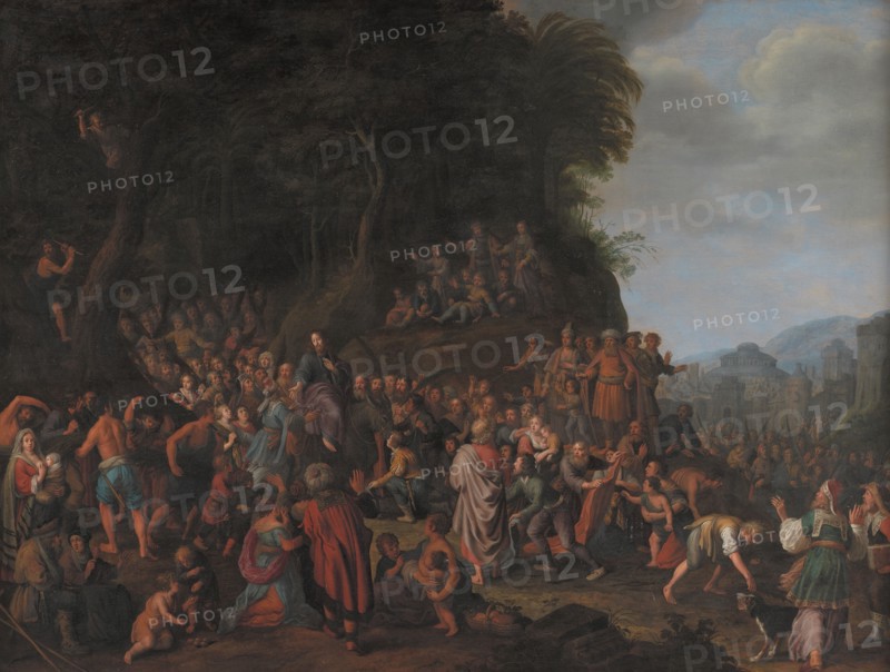 Christ's Entry into Jerusalem, 1655. Creator: Adriaen van Nieulandt.