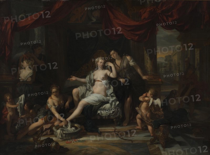 Herse Preparing to Receive Mercury, 1665-1693. Creator: Jan Verkolje.