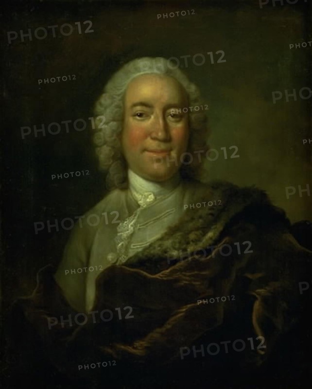 Gerhard Morell, Keeper of the Royal Danish Kunstkammer, 1704-1765. Creator: Johann Salomon Wahl.