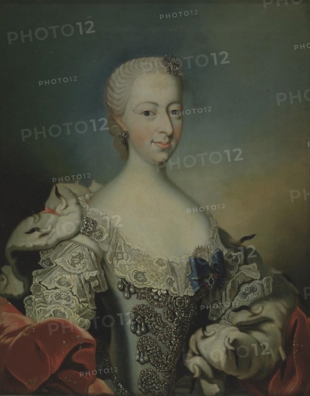 Juliane Marie, Frederik V's second queen, 1721-1769. Creator: Peter Wichmann.