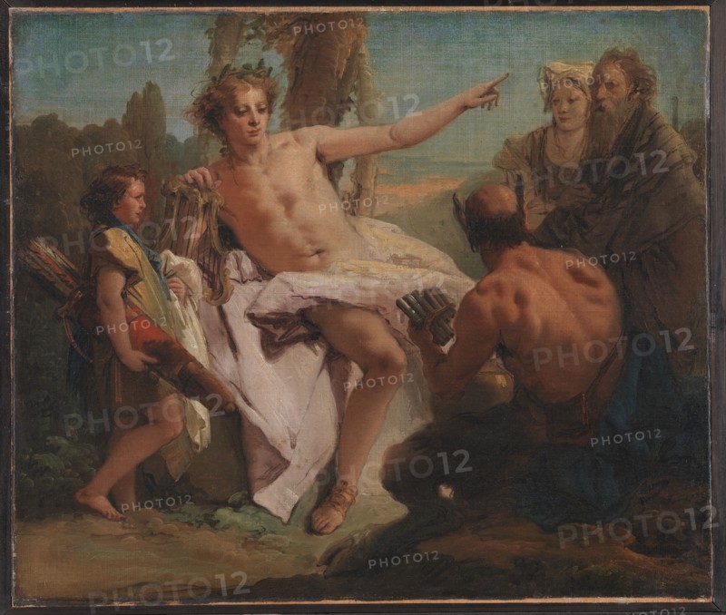 Apollo and Marsyas, 1757. Creator: Giovanni Battista Tiepolo.