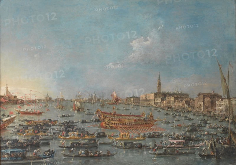 The Bucintoro Festival of Venice, 1780-1793. Creator: Francesco Guardi.