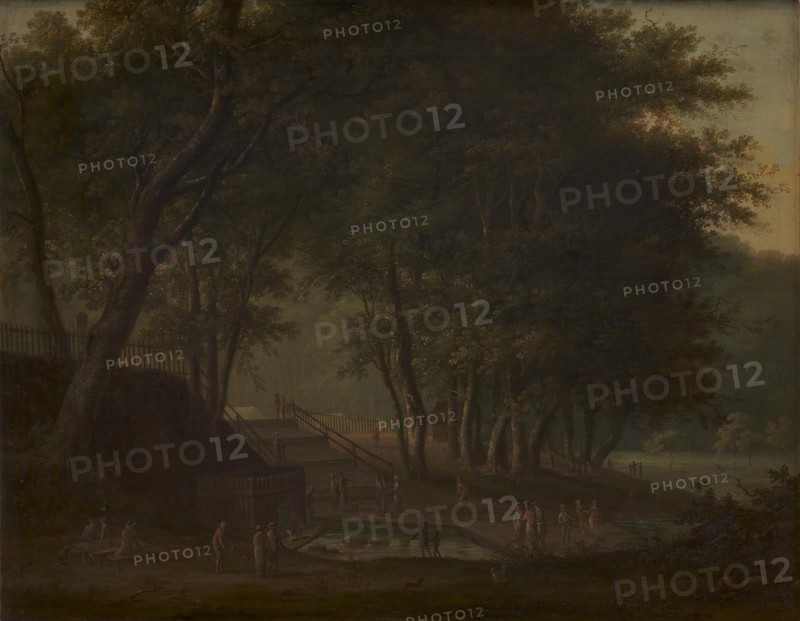 Source of the Kirsten Pils in the the deer park (Dyrehaven), 1798-1809. Creator: Elias Meyer.