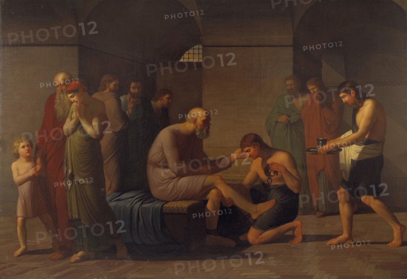 The Death of Socrates, 1808. Creator: Christian Faedder Høyer.