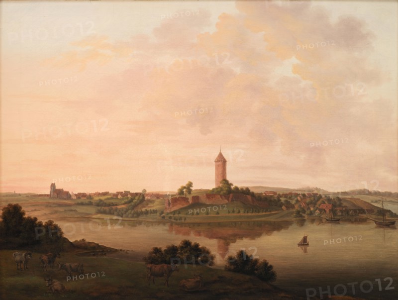 View of Vordingborg, 1810. Creator: Heinrich August Grosch.
