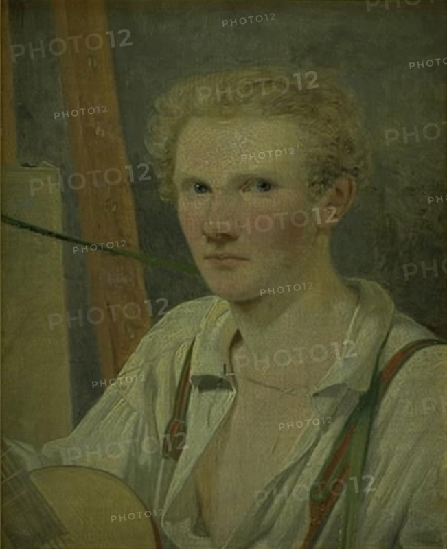 Self-Portrait, 1819-1832. Creator: Wilhelm Bendz.