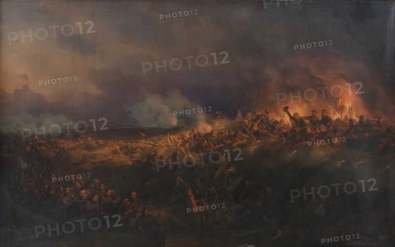 The storming of Frederiksstad, 4 October 1850, (1822-1866). Creator: Niels Simonsen.