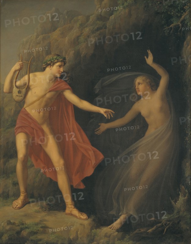 Orpheus and Eurydice, 1826. Creator: Carl Andreas August Goos.