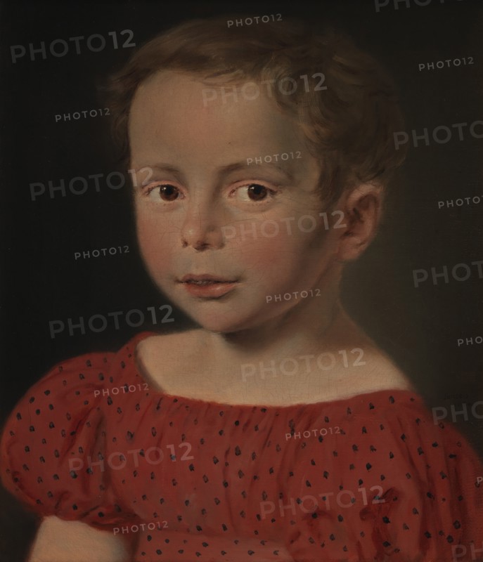 Portrait of a child, 1822. Creator: Christian Albrecht Jensen.