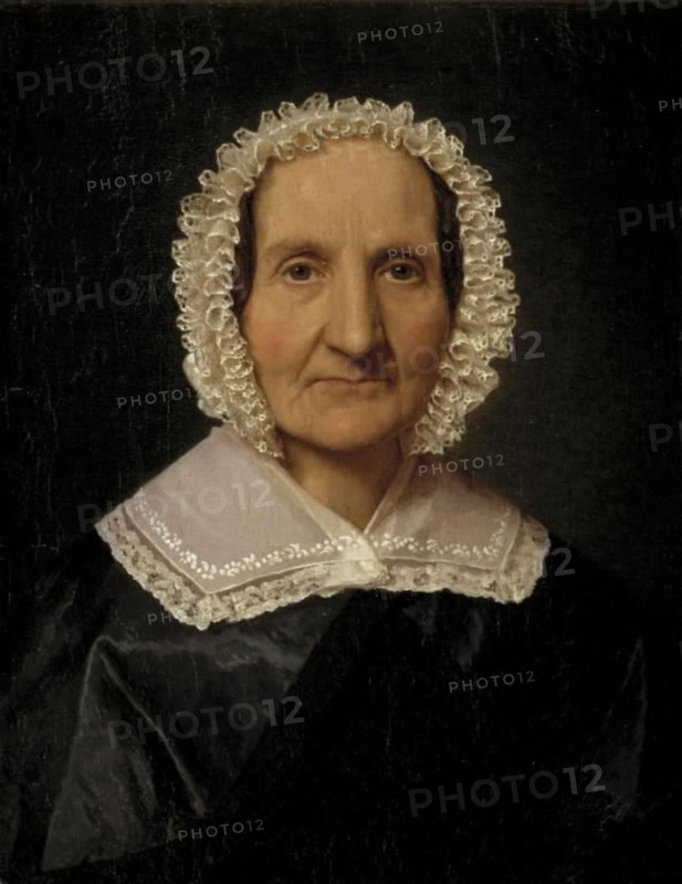 Juliane Dorothea Kobke, née Ratz, the Artist's Mother-in-Law, 1843-1846. Creator: Christen Kobke.