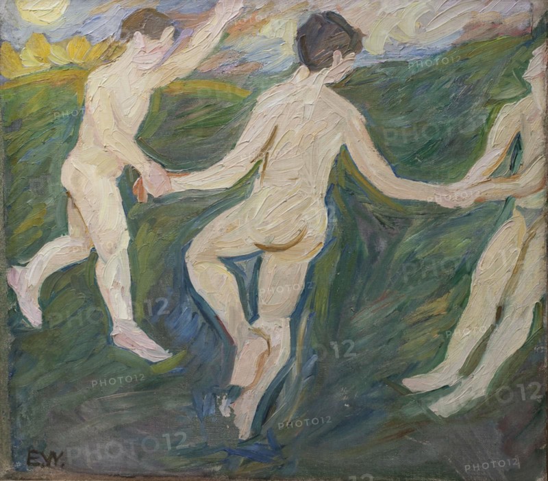 The Joy of Life, 1908-1915. Creator: Edvard Weie.