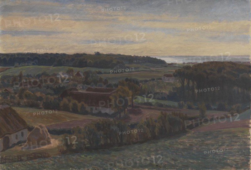 Autumn Landscape, 1916-1920. Creator: Peter Hansen.