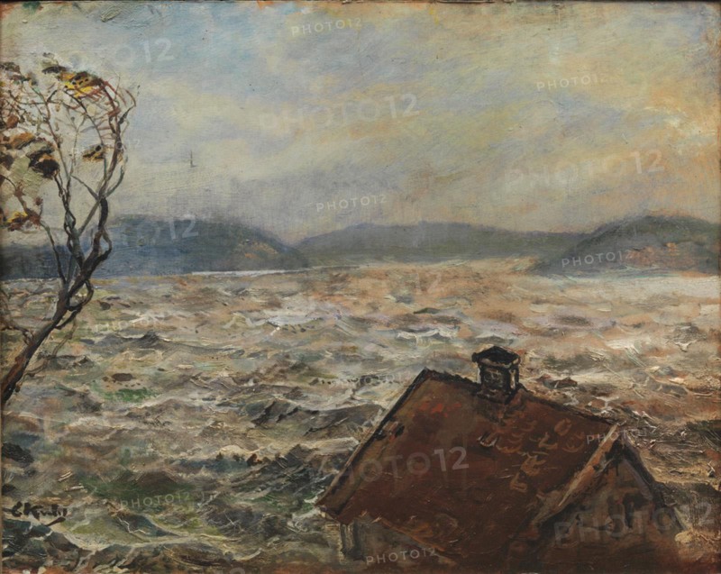 View from Bjelkeviken, 1920-1925. Creator: Christian Krohg.