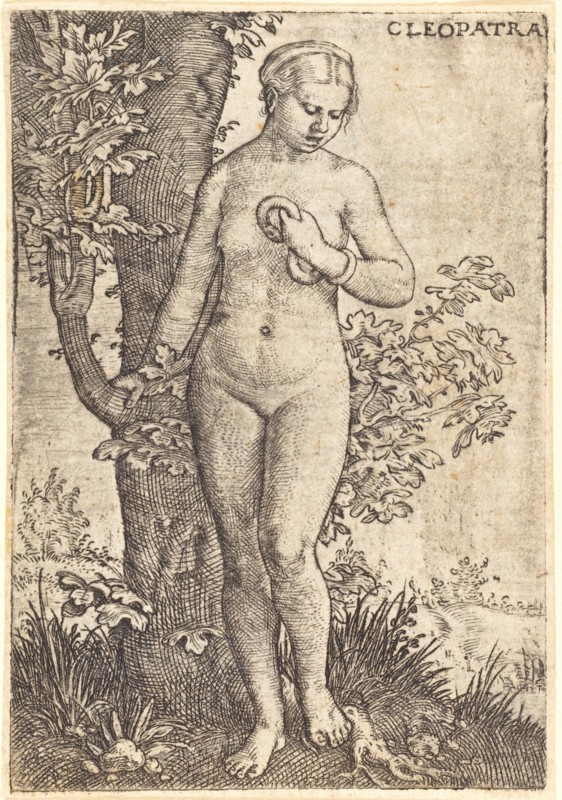 Cleopatra, 1524. Creator: Barthel Beham.