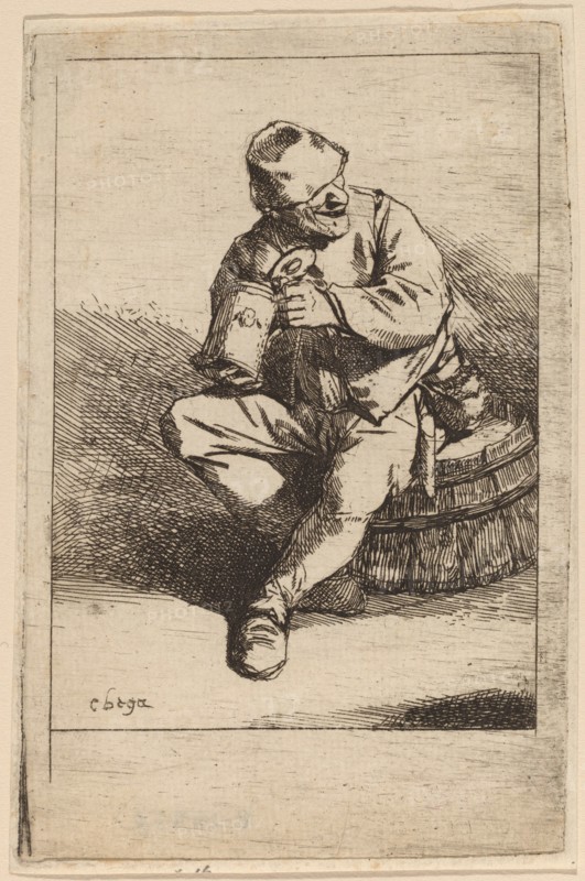 The Drinker. Creator: Cornelis Bega.