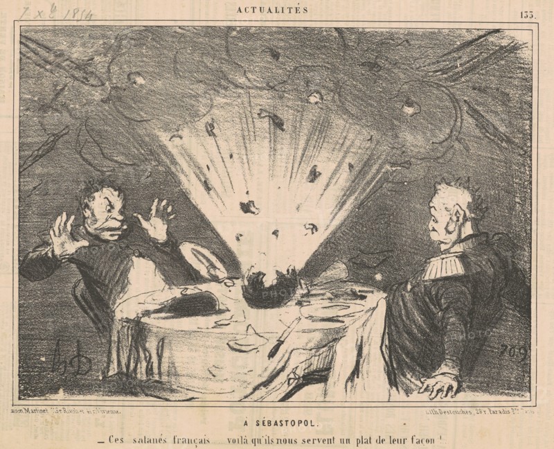 Sébastopol, 19th century. Creator: Honore Daumier.