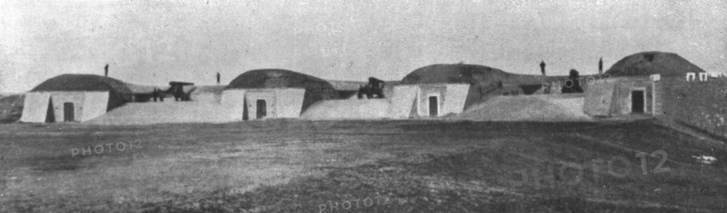 'L'expedition des Dardanelles; Les fortifications de la partie Nord-Orientale de la..., 1914 (1924). Creator: Unknown.