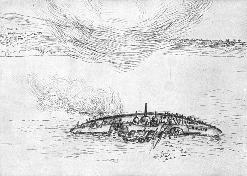 'L'expedition des Dardanelles, le tentative de enforcement..., 1915 (1924). Creator: Unknown.