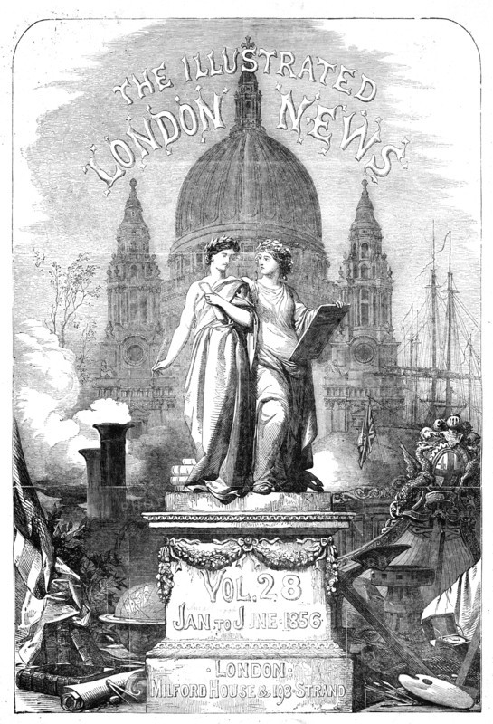 Front page, Vol. 28, Jan. to June 1846.  Creator: Unknown.