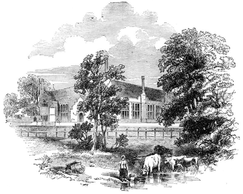 Stanstead College, Rowlands' Castle, Hants., 1856. From "Illustrated London News", 1856.  Creator: Unknown.