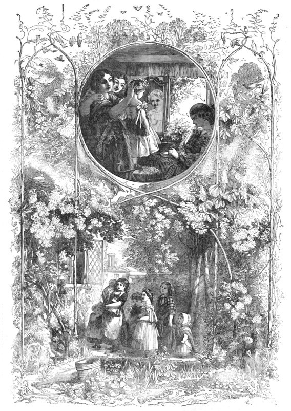 The May Queen, and Going A-Maying, 1856.  Creator: Unknown.