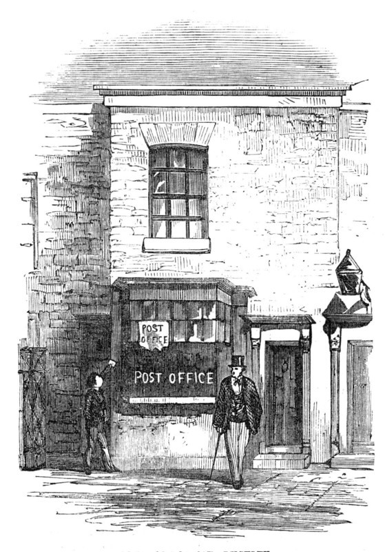 The Post-Office, Rugeley, 1856.  Creator: Unknown.