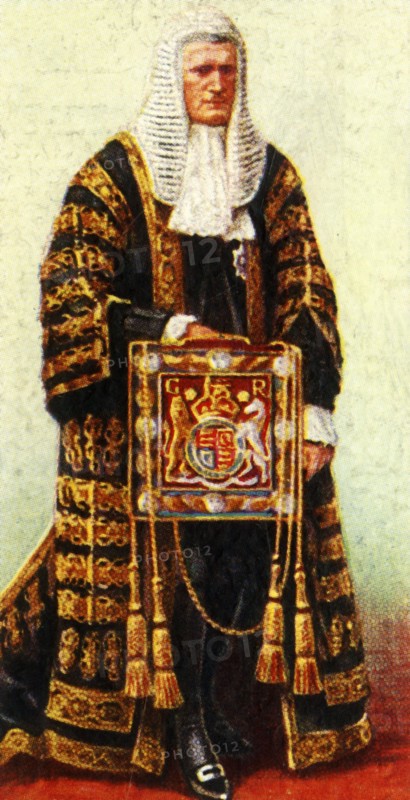 'Lord High Chancellor of England', 1937. Creator: Unknown.