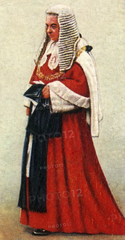 'Lord Chief Justice of England', 1937. Creator: Unknown.