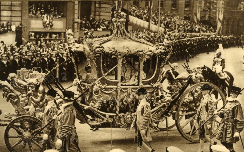 'Their Majesties The King and Queen', 1937. Creator: Photochrom Co Ltd of London.