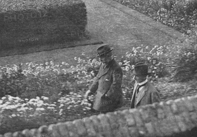 ''L'Alsace et la Lorraine retrouvees; l'homme propose', 1919. Creator: Het Leven.