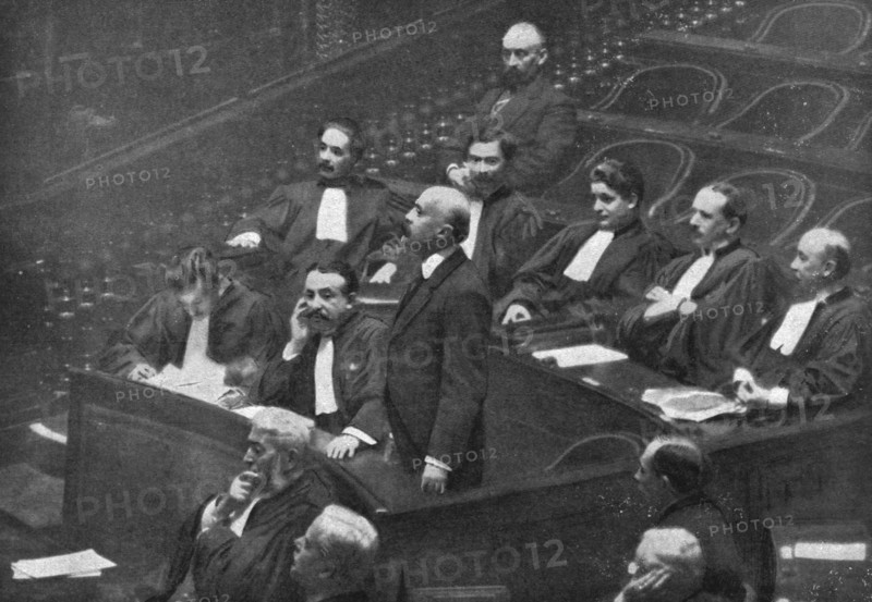 'Le defaitisme et les grands proces; le proces Caillaux; M Caillaux en Haute-Cour..., 1920. Creator: Unknown.
